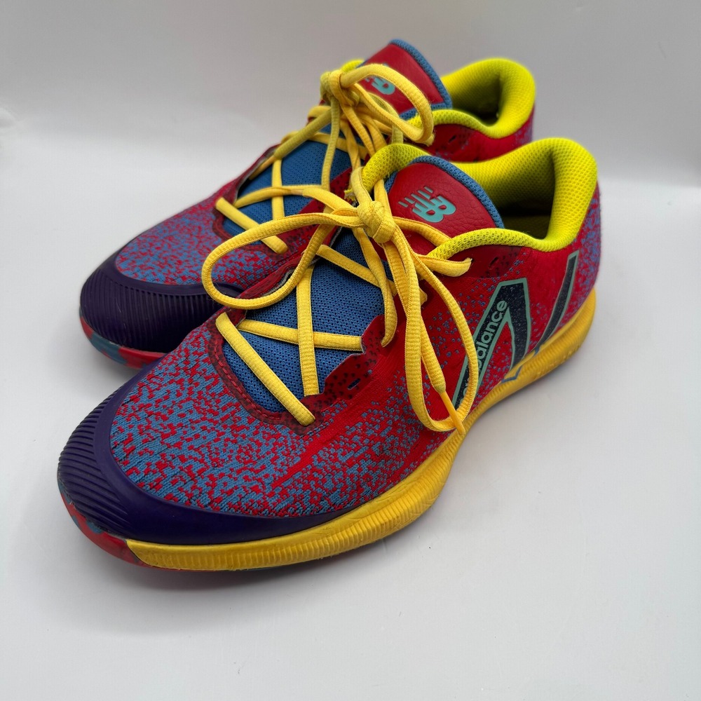 New Balance FuelCell 996v4 Tennis Shoes Womens 9 Red Yellow Blue WCH996N4
